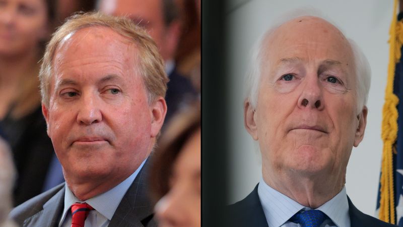 LOL, Cornyn’s War Chest Got Thicker While Paxton’s Marriage Went Poof