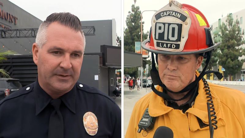 Los Angeles first responders: “It was, like, REALLY chaotic, ok?”