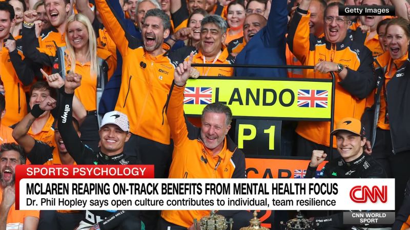 McLaren: Beating Mental Health and Lap Times (Not Really)