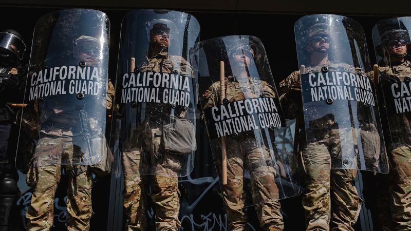 Oops! 2,000 National Guard Members Get the Boot After Wild LA Party (oops, I mean Protests)