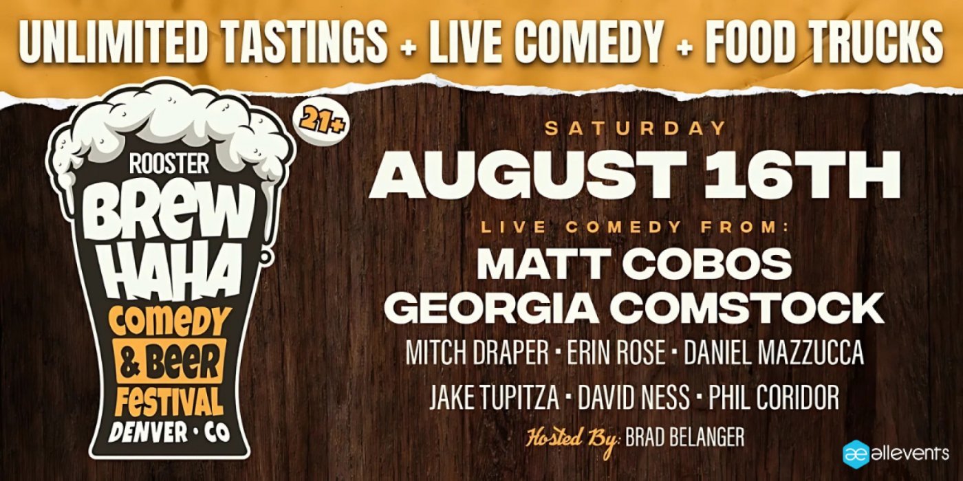 Roosters, Brews, and You Losing Your Pants: Denver’s Comedy & Beer Fest