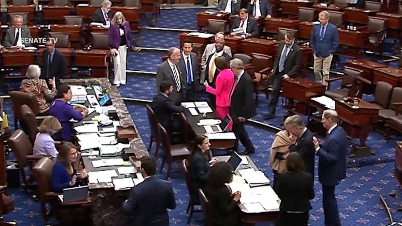 Senate Pulls All-Nighter for Trump's "Totally Amazing and Not at All Problematic" Bill
