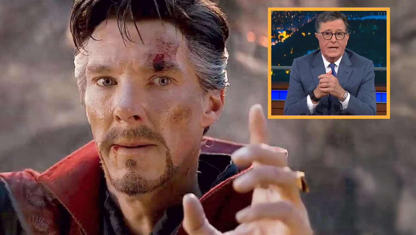 Doctor Strange Reveals That Across 14 Million Universes, Colbert’s Show Bombs In Every Single One