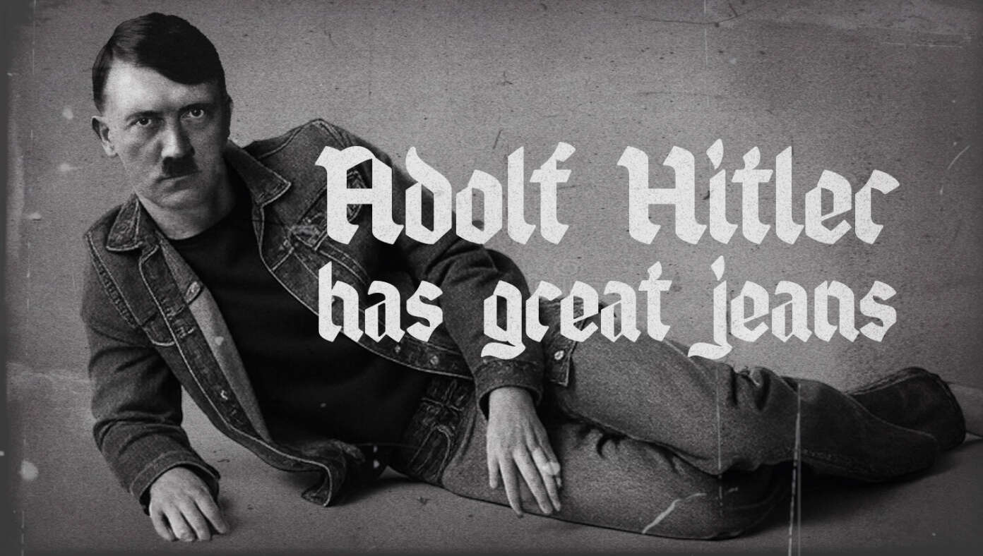 Historians Uncover Hitler Jeans Ad From 1942