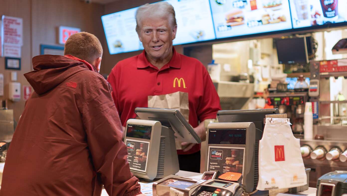 Trump Takes Back Old Position At McDonald’s To Boost Weak Jobs Report