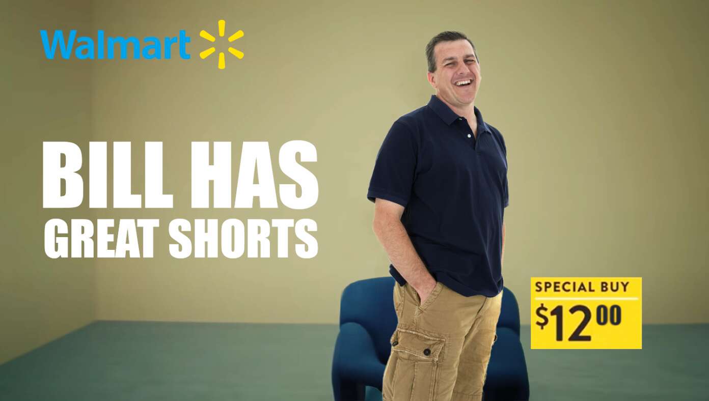 Walmart Responds To Sydney Sweeney Ad With Commerical Featuring Sexy Dad In Cargo Shorts