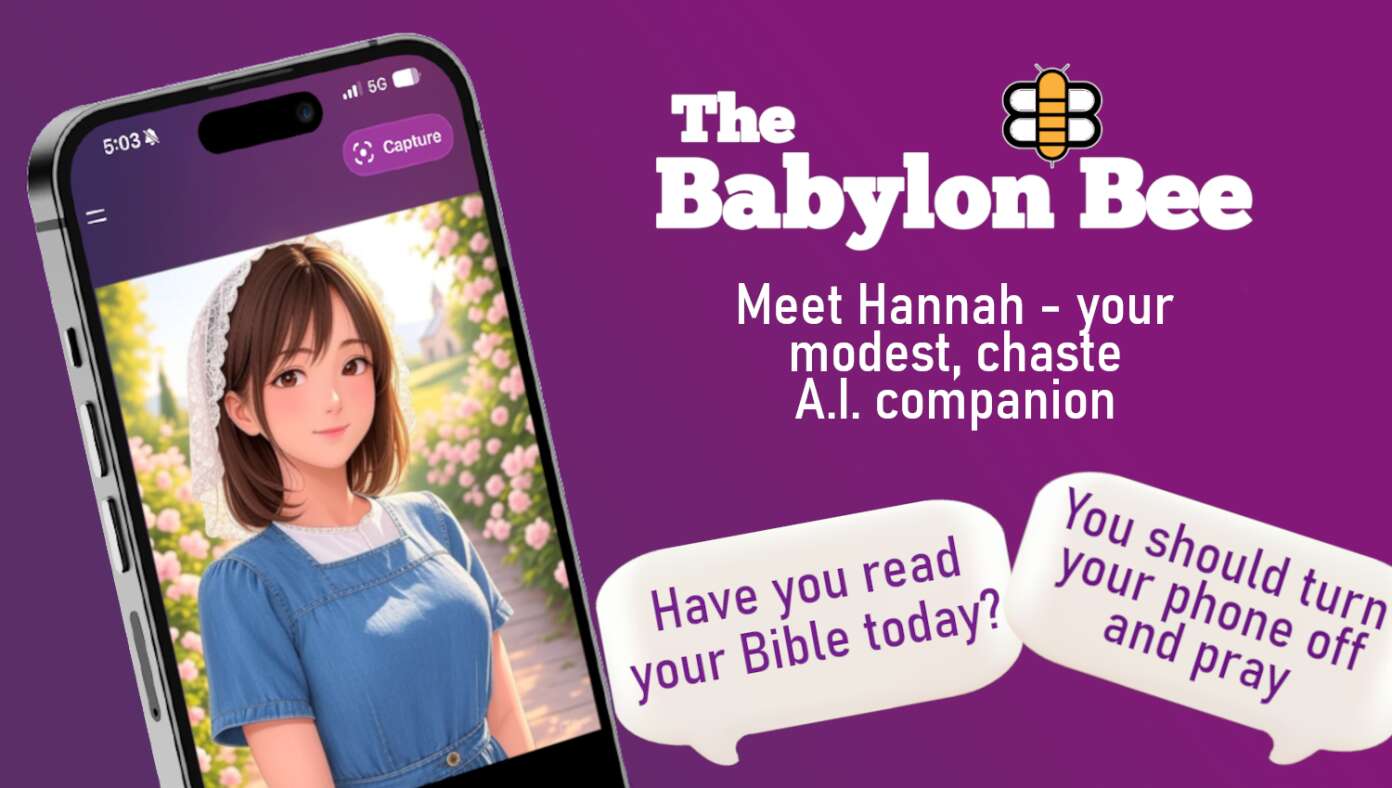 Meet Hannah, The New Fully Clothed And Chaste A.I. Assistant From The Babylon Bee
