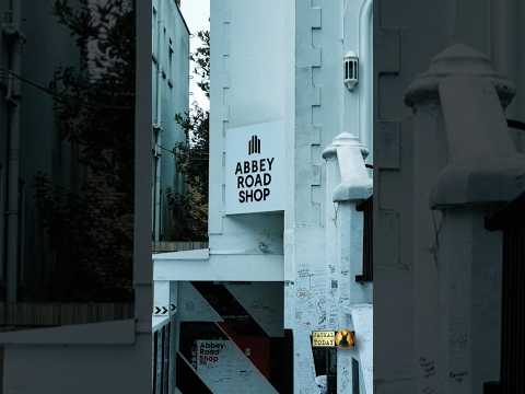 At the iconic Abbey Road where The Beatles recorded