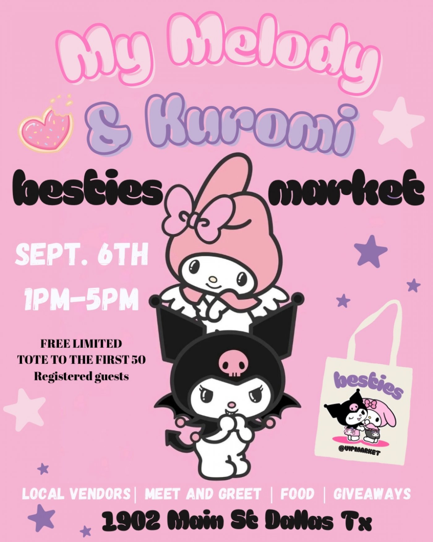 My Melody and Kuromi: Frenemies Selling Stuff?