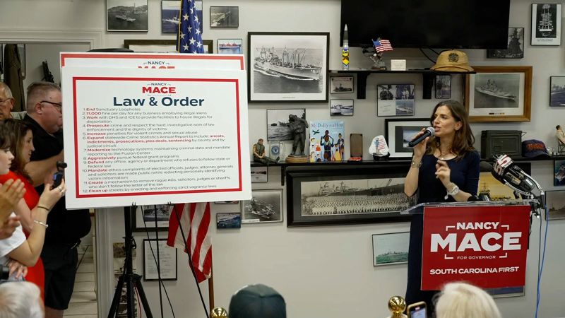 Nancy Mace’s desperate attempt to ride Trump’s coattails at a campaign-style town hall – bless her heart