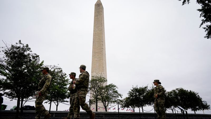 National Guard finally remembers they’re supposed to have guns, DC trembles