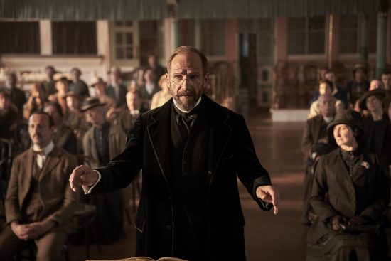 Ralph Fiennes sings? Oh Lord, help us all