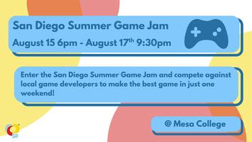 San Diego Summer Game Jam 2025: Prepare for Mediocrity