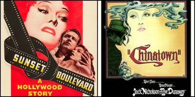 Sunset Boulevard & Chinatown: Old Movies, Older Than Your Grandpa, But Hey, They’re On Film