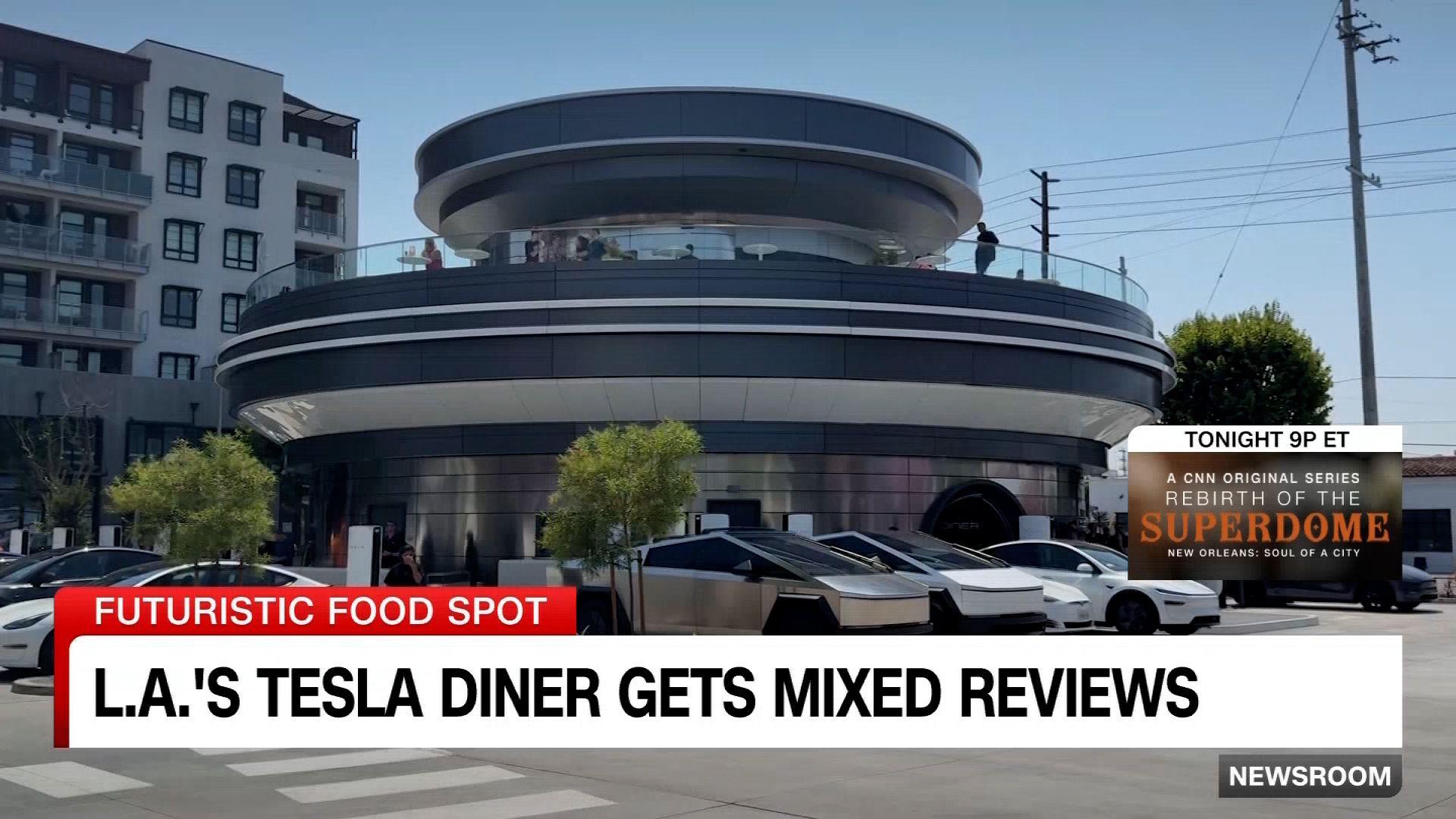 Tesla Diner: Where Elon Musk Fanboys Go to Worship Their Tech Overlord