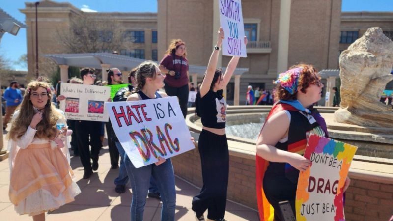 Texas Students Triggered by Lack of Drag, Sue for Right to See Men in Dresses