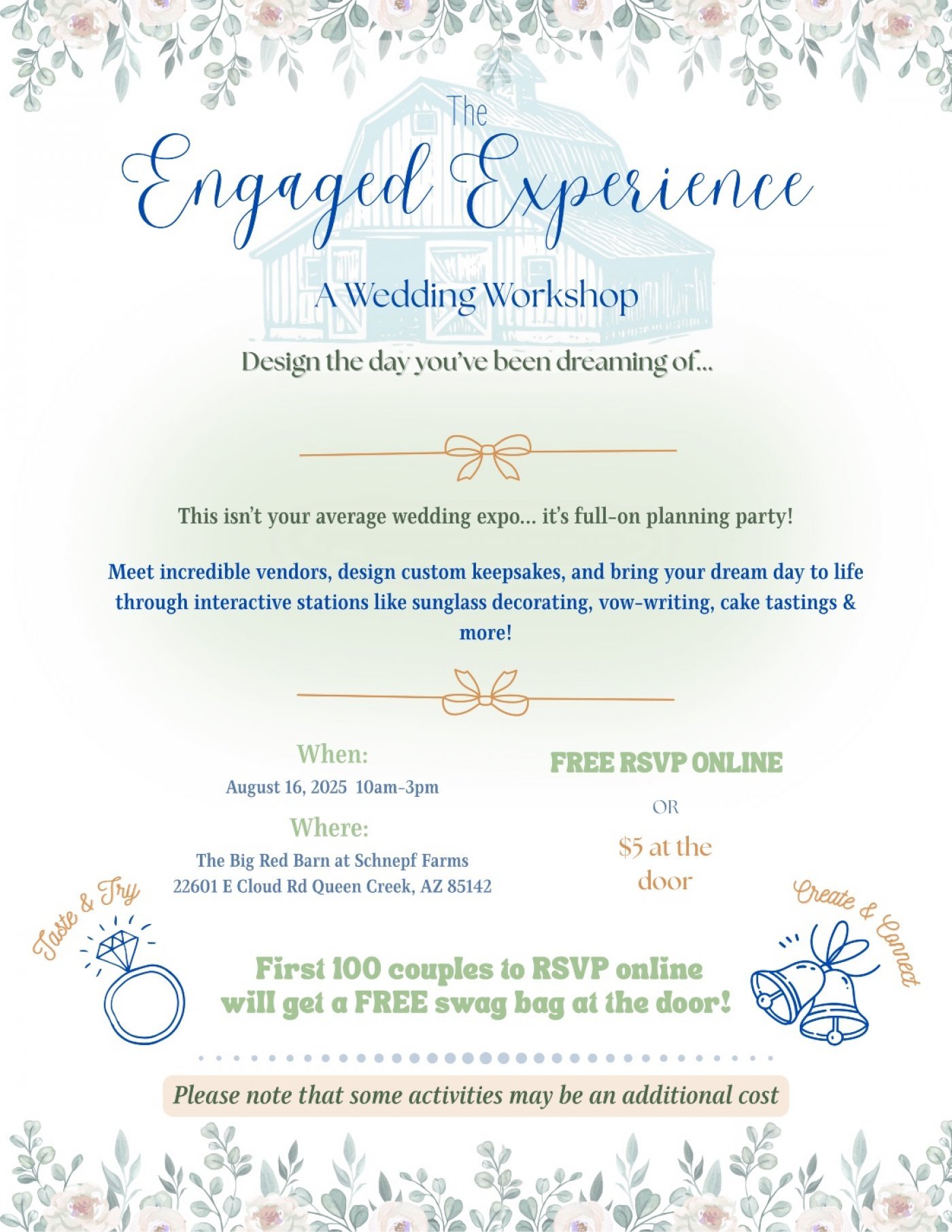 Wedding Workshop: Prepare to be Engaged (Against Your Will)!