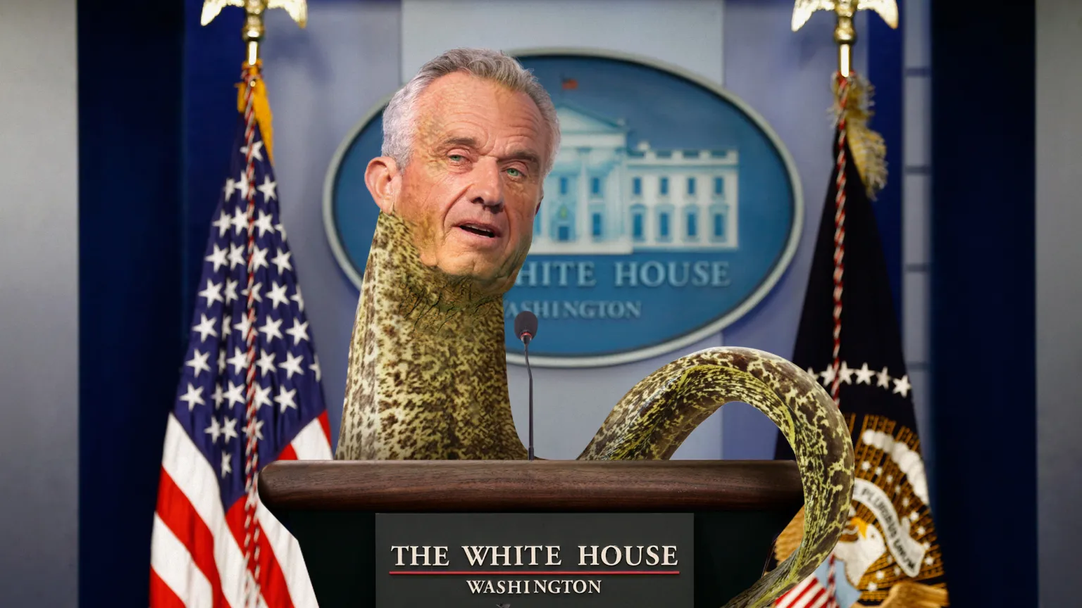 Limbless, Slippery RFK Jr.: ‘Becoming An Eel Is A Sign Of Good Health’