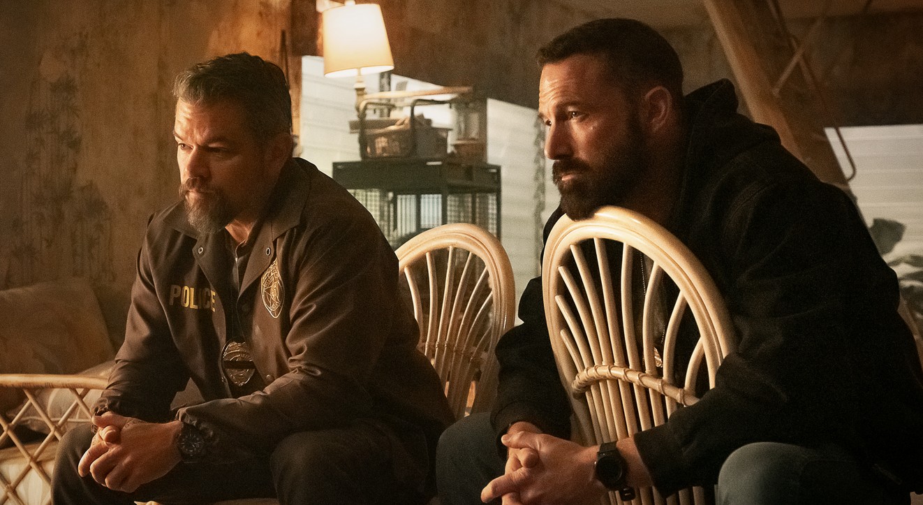 Witness the trainwreck: Matt Damon and Ben Affleck star in Joe Carnahan’s cinematic abortion, The Rip