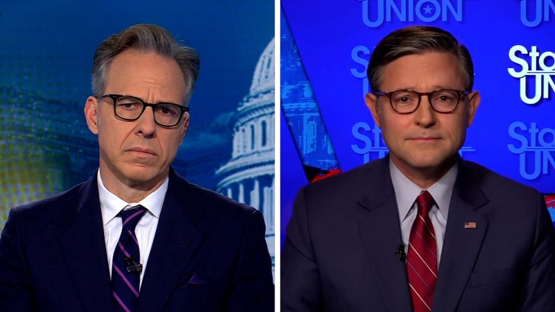 CNN Anchor Bravely Grills Speaker Johnson on the Impending Government Apocalypse (Again)