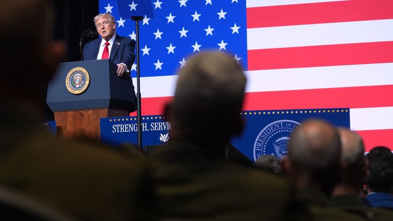 CNN Fact Check: Trump Spouts Utter Nonsense to Military Brass, Shocking No One