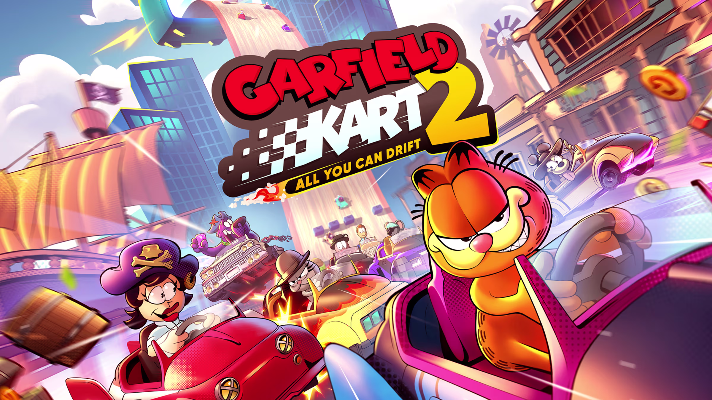 Garfield Kart 2: All You Can NOT Drift (Because You’ll Be Too Busy Crashing) – Now Available to Humiliate Your Console With a Brand New Trailer of Disappointment