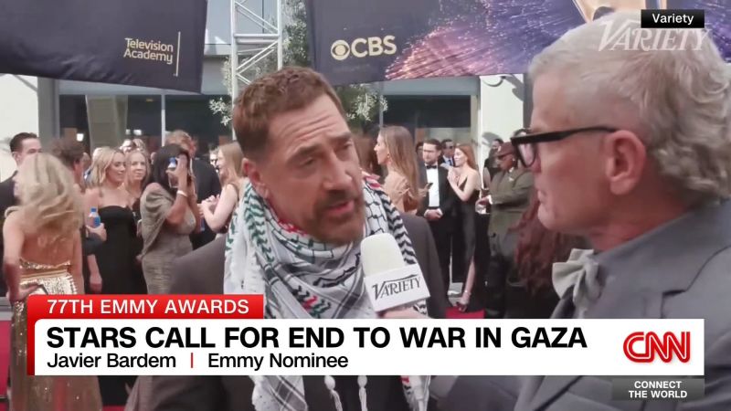 Emmys hijacked by virtue-signaling celebs to yap about Gaza, as if anyone cares