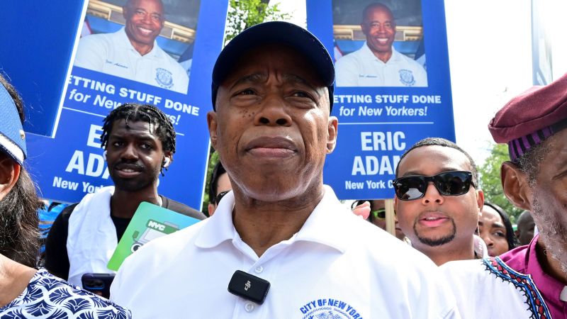 Eric Adams Abandons Sinking Ship, Flees NYC Mayoral Race Like a Rat