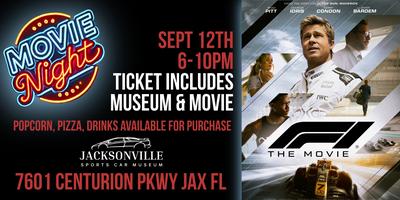 F1 Movie Night: Because Cars in Museums Aren’t Moving Fast Enough