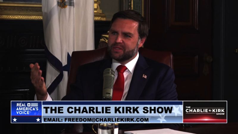 JD Vance’s Brain Fart: A Charlie Kirk Special (as seen on CNN?)