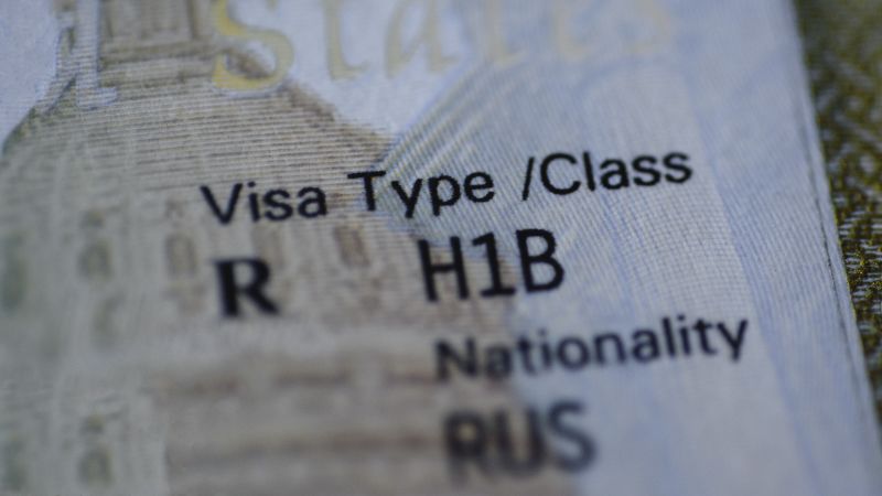 Oh great, another $100,000 H1-B fee? How will this affect *ME*, a humble billionaire? Asking for a friend | CNN Business