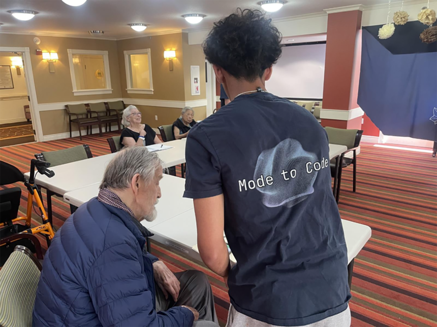 Silicon Valley Geriatrics Learn to Use SkyNet