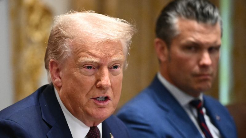 Trump to invade Virginia with top military brass next week, CNN reports