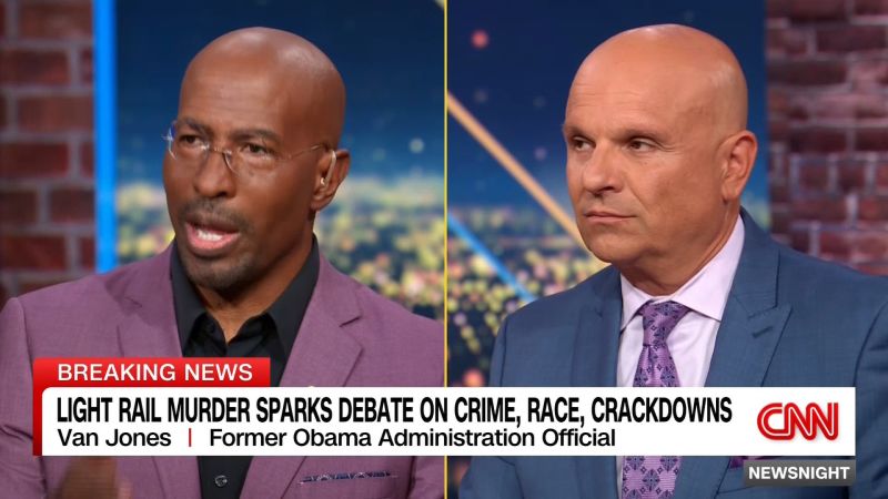 Van Jones accuses right wing of turning tragic light rail murder into racial circus