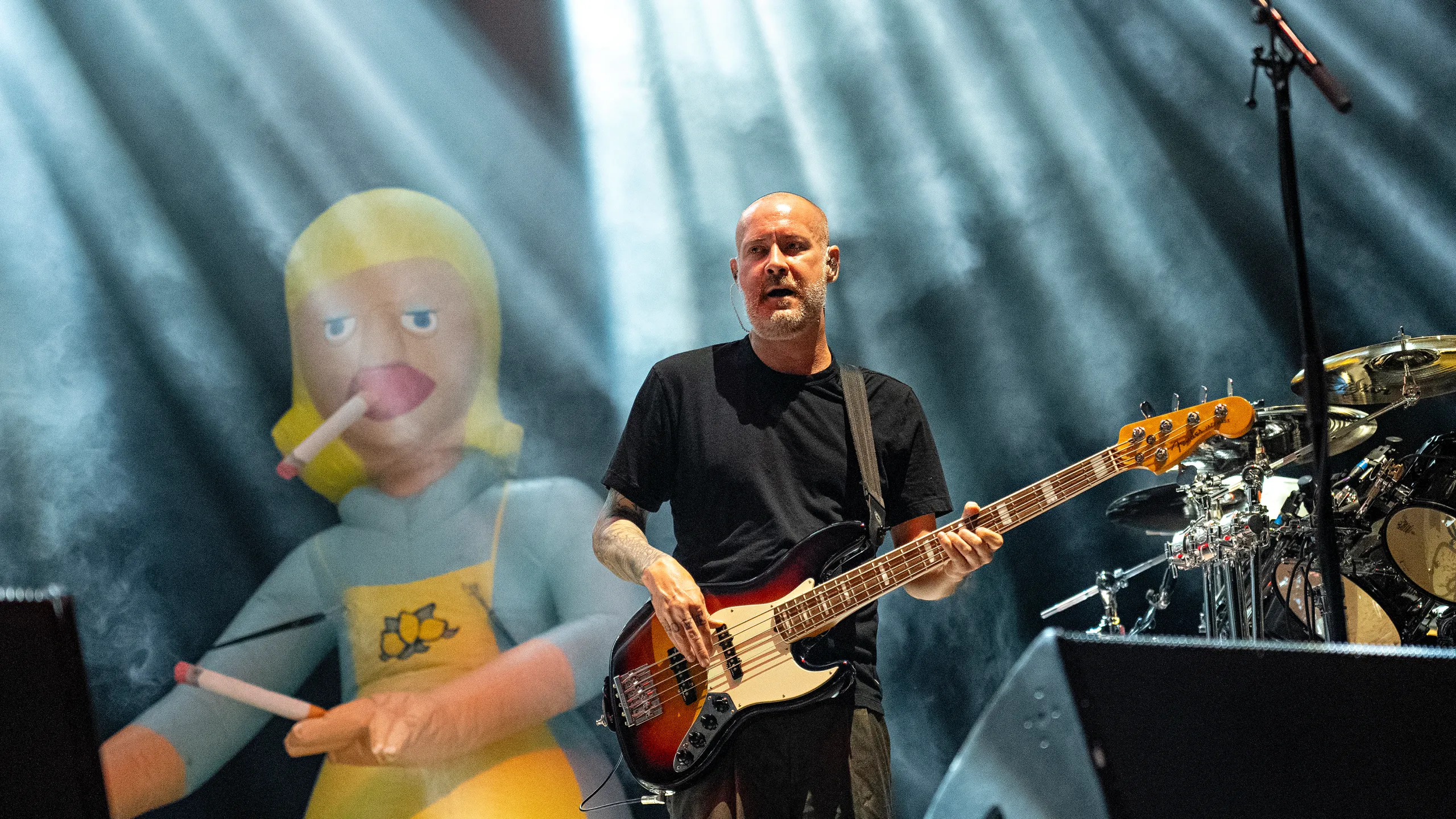 Limp Bizkit Bassist (lol) And Co-Founder (who cares?) SAM RIVERS (never heard of him) Dead At 48 (old fart)