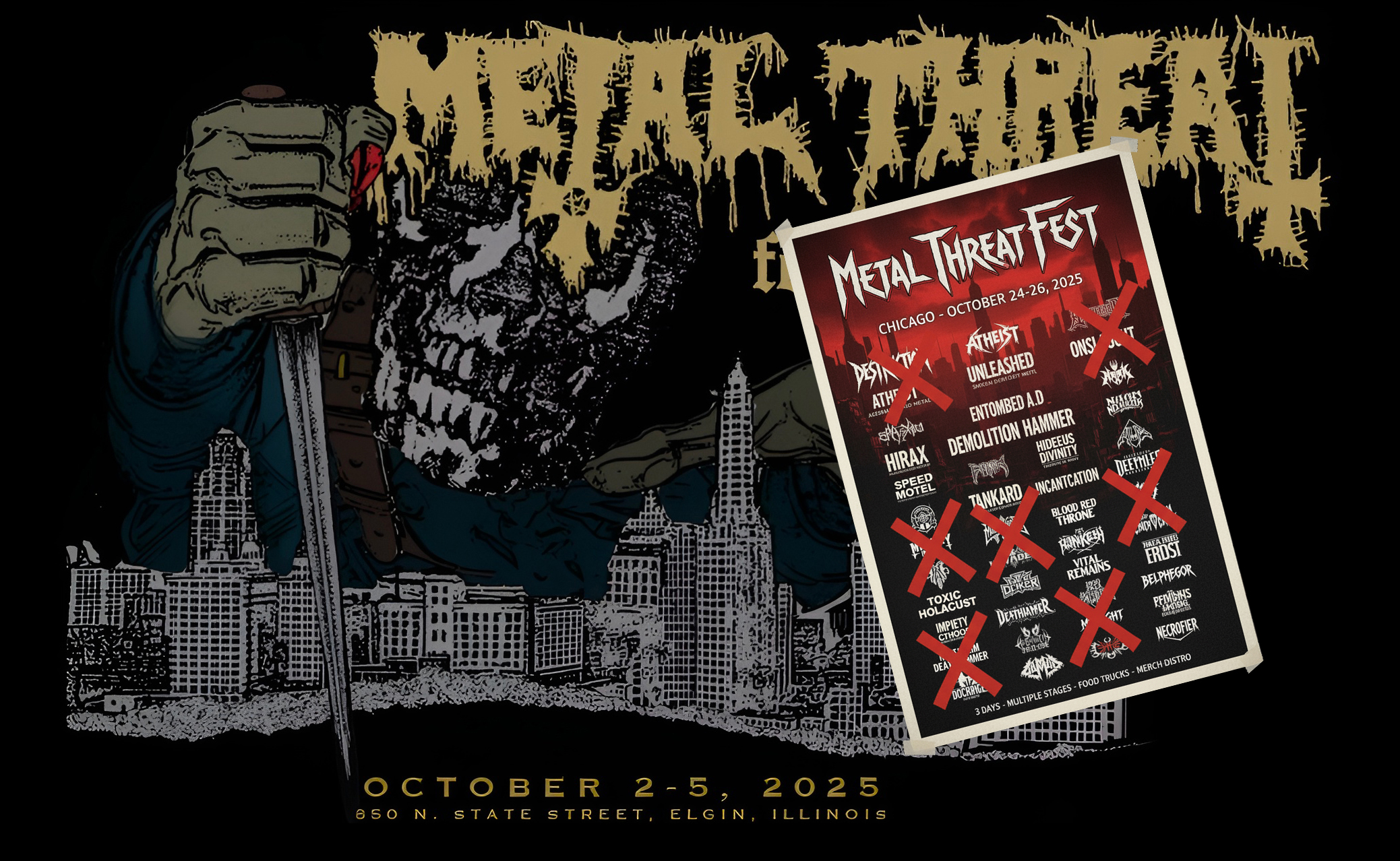 Censorship or Idiocy? European Black Metal Bands Denied Entry to Metal Threat Fest 2025, Mistaken for BLM Activists