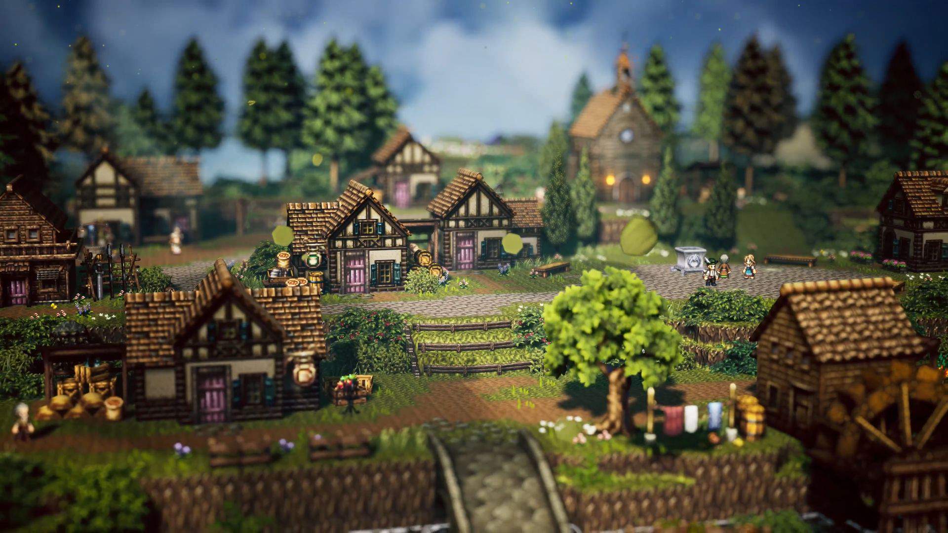 Octopath Traveler Minus One: The Prequel No One Asked For Introduces Beige Person and Exciting Ways to Arrange Rocks