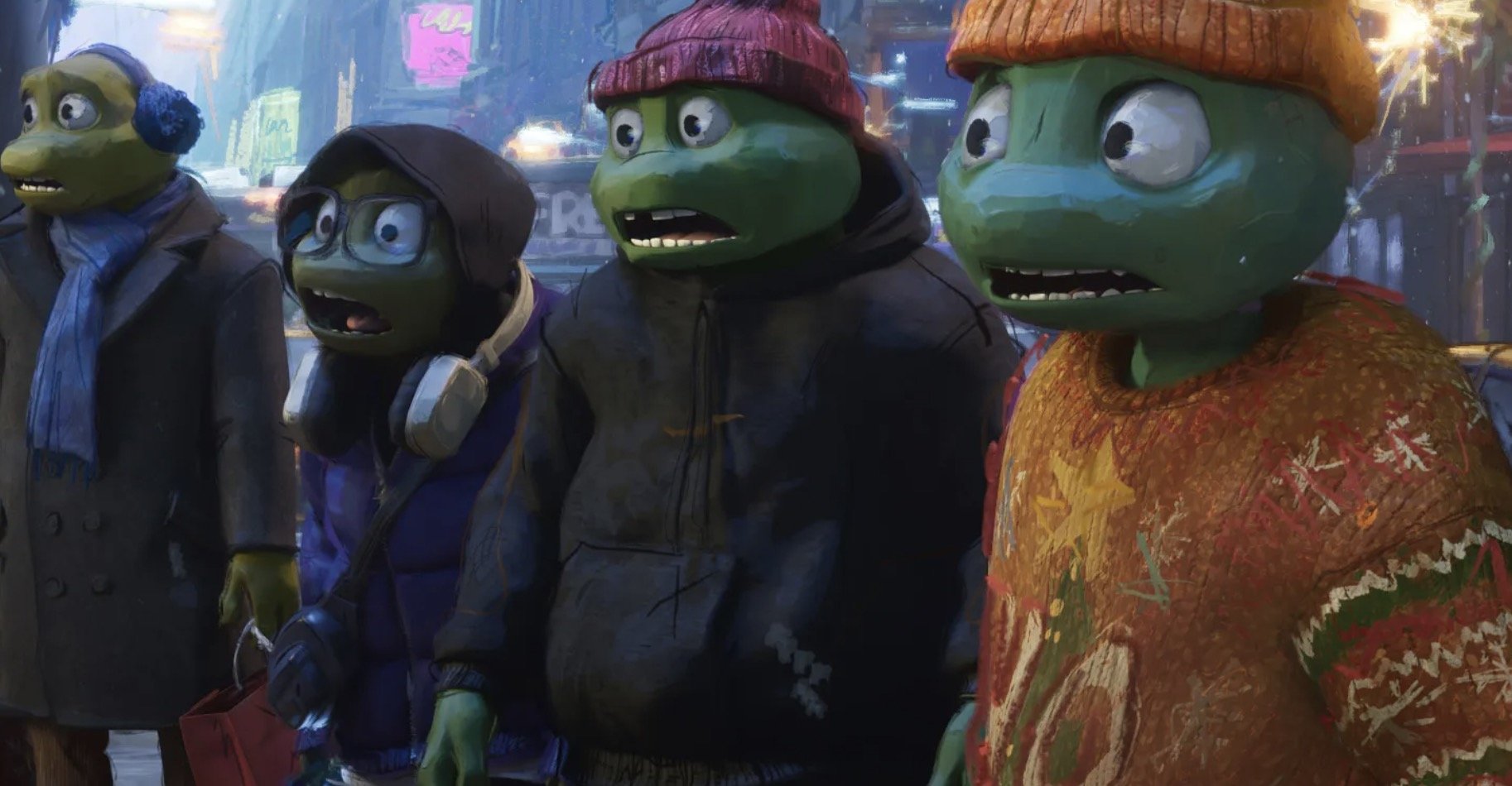 TMNT Does a ‘Home Alone’ Bit? Cowabunga, I Guess
