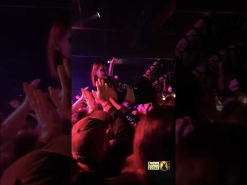 Crazy AF crowdsurfing on Municipal Waste show in Charlotte!