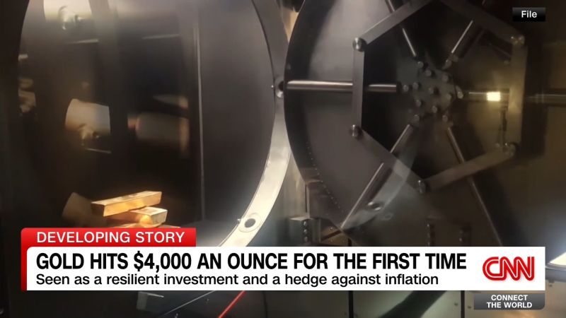 Gold finally hits $4,000: Now you can afford, like, half a gram
