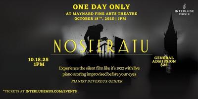 Nosferatu: Old Movie, New Piano Guy