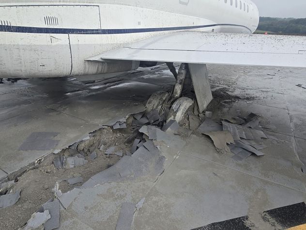 Oops! Co-Pilot Tried To Save the Day, Plane Goes “Weeeee!” Off Runway