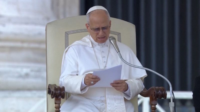 Pope Leo, a.k.a. Mother Nature’s Frenemy, Tosses Thoughts and Prayers at Hurricane Melissa Victims, as if That’ll Do Anything | CNN
