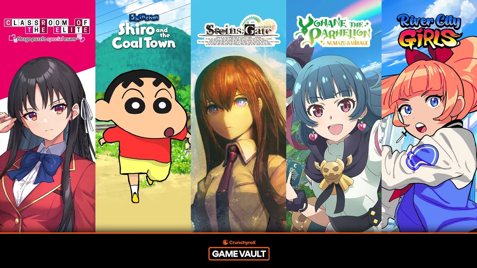 Crunchyroll Game Vault: 75 “Robust” Titles to Bore You to Tears in Year Two