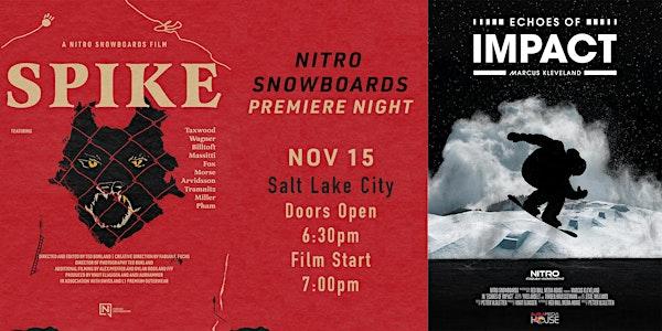 Nitro presents SPIKE & ECHOES OF IMPACT: Prepare for Disappointment in Salt Lake City