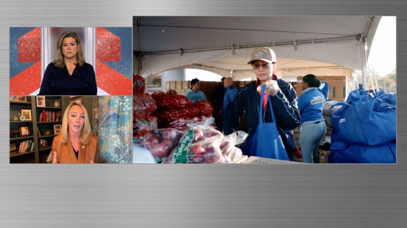 ‘We’re drowning in generosity’: Military family group hilariously unprepared for tidal wave of grocery requests during government tantrum | CNN Politics