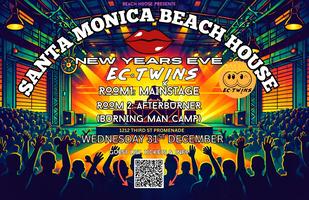 BEACH HOUSE NYE IN SANTA MONICA & AFTERBURNER VIP ROOM
