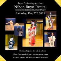 JPA Nihon Buyo Recital 2025 Where Fans Pay to Watch Kabuki Dancers Pretend to Be Trees
