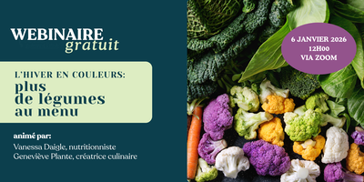 L’hiver est gris mais vos légumes sont plus colorés que votre ex sur Instagram