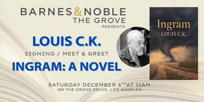 Louie’s Lit: CK Hawks His Novel at the Grove